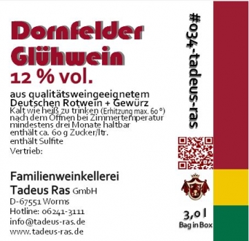 Gewürzter Rotwein